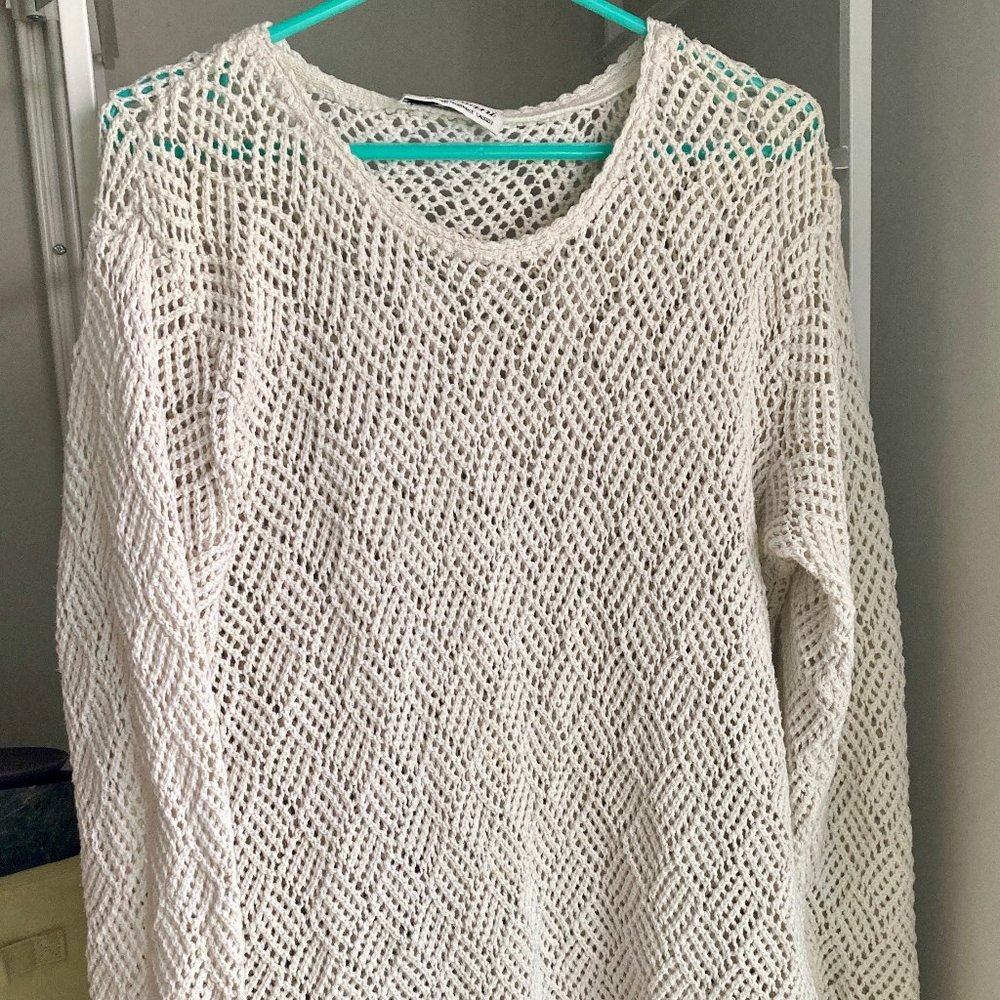 80s 90s Cottagecore Boho Vintage Crochet Dress